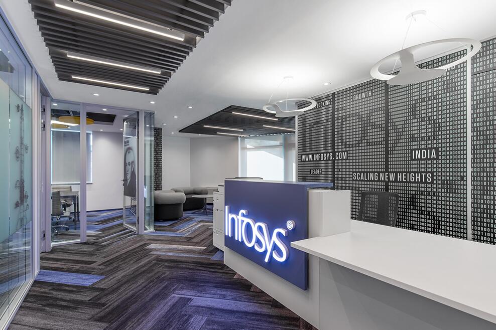 【分享】動感時尚咨詢公司Infosys Consulting辦公設(shè)計欣賞